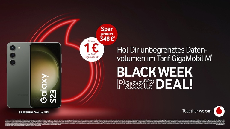 Vodafone BLACK WEEK Deal 2023